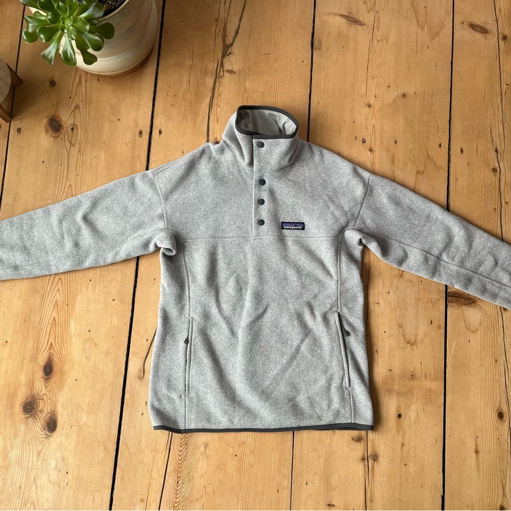 Patagonia Light Gray Better Sweater Pullover